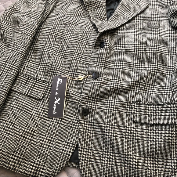 Wool Cashmere Blazer Dario Di Napoli Size R42 - Picture 3 of 13